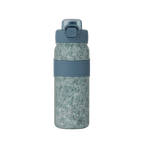 LABALAN Titanium Sport Water Bottle in Blue on white background