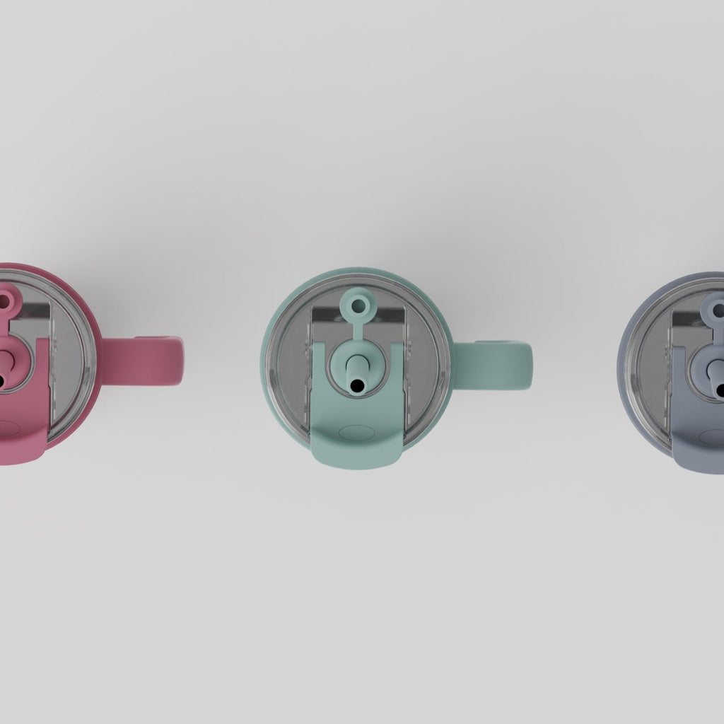 Top view of LABALAN sport lid and straw design