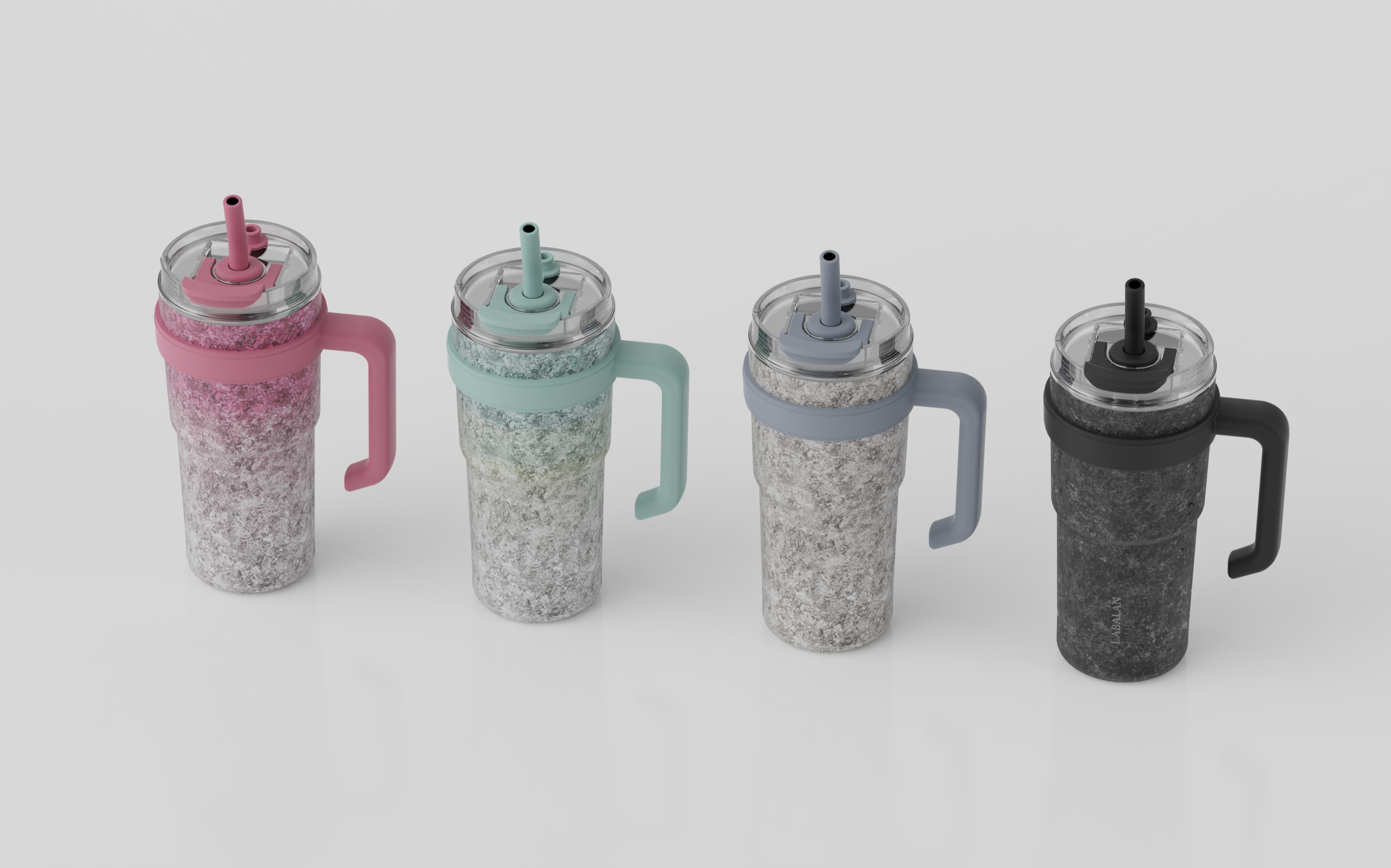 LABALAN Titanium Tumbler perspective view